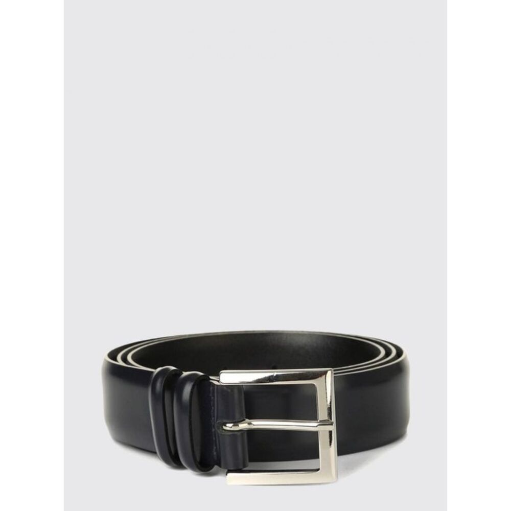 Orciani Men Classic Orciani Belt In Smooth Leather With A Pin Buckle